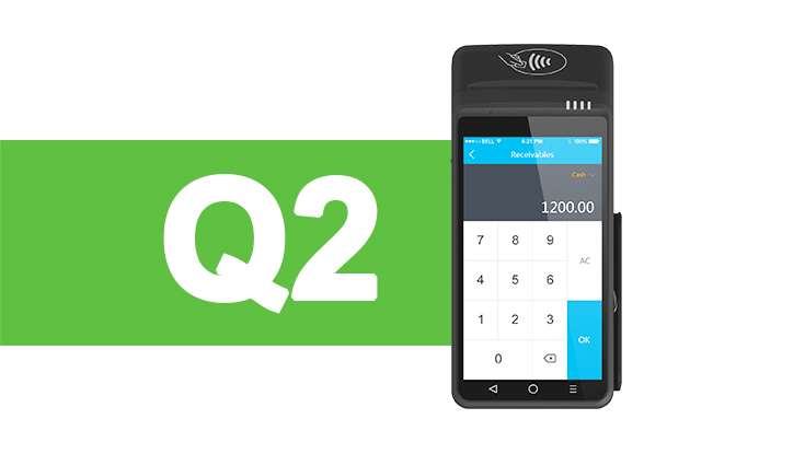 WizarPOS Q2 | PIN on Glass Affordable Android Mobile POS